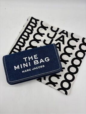 Marc Jacobs Denim Mini Crossbody Bag